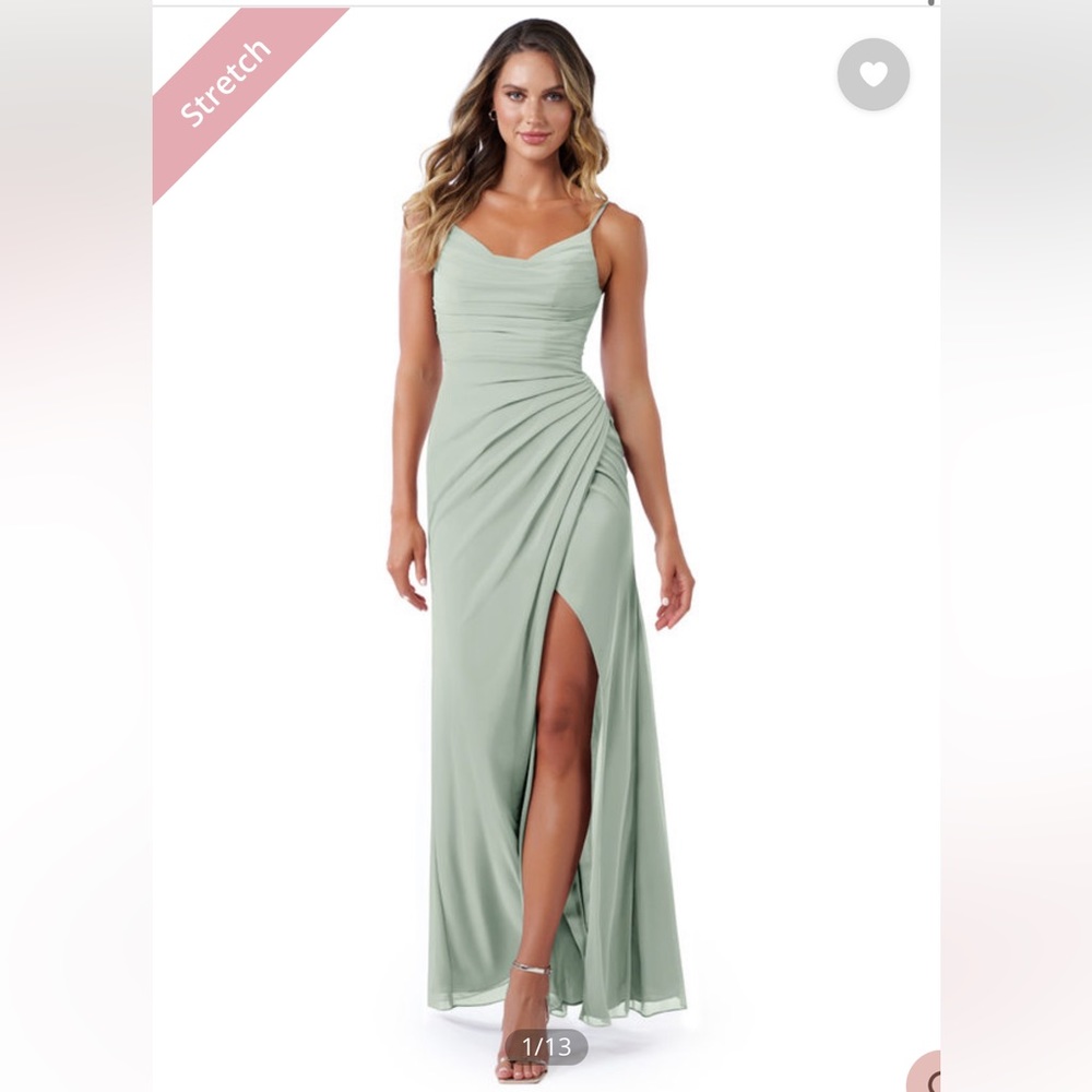 Azazie Deandra dress size A6